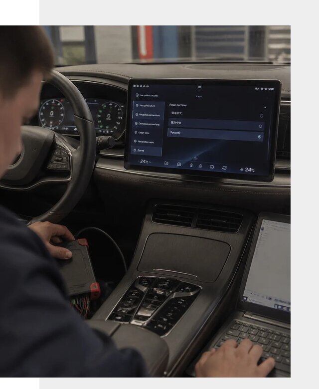 Русификация автомобиля BYD HAN для эксплуатации в Арзамасе