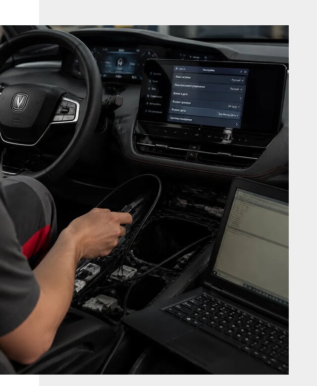 Русификация автомобиля Changan UNI-K под ключ в Арзамасе