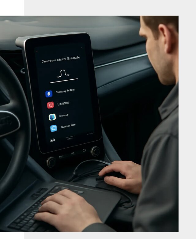 Установка приложений Lynk Co на автомобиль в Арзамасе